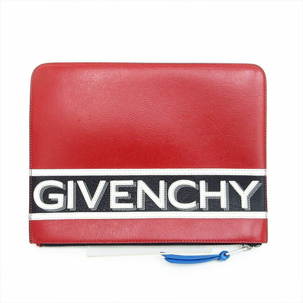 Givenchy Clutch Bag Shoulder Bag Red